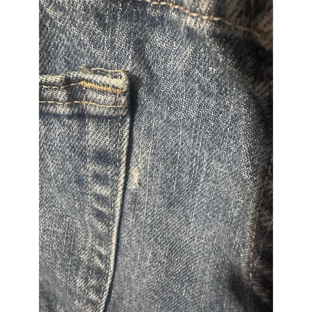 Wrangler Premium Quality Men's 36x29 Regular Fit Straight Leg Blue Jeans - Picture 3 of 5